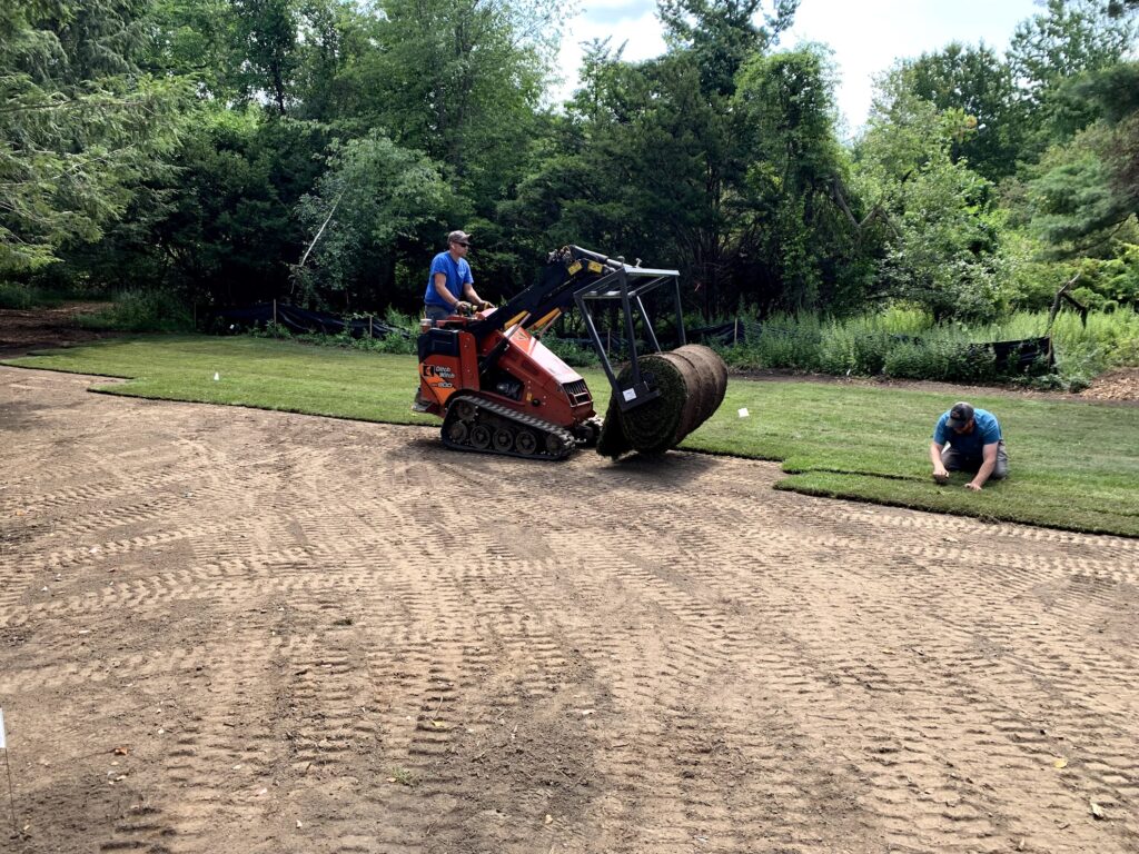 Grass Sod Install